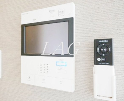 【セキュリティ】 | PREMIUMCUBE大井町#mo | モニター付きインターホンです。