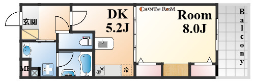 KAISEI神戸海岸通第2の間取り