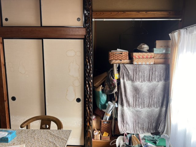 鹿沼市貝島中古戸建　落ち着いた住環境の4DK戸建の収納