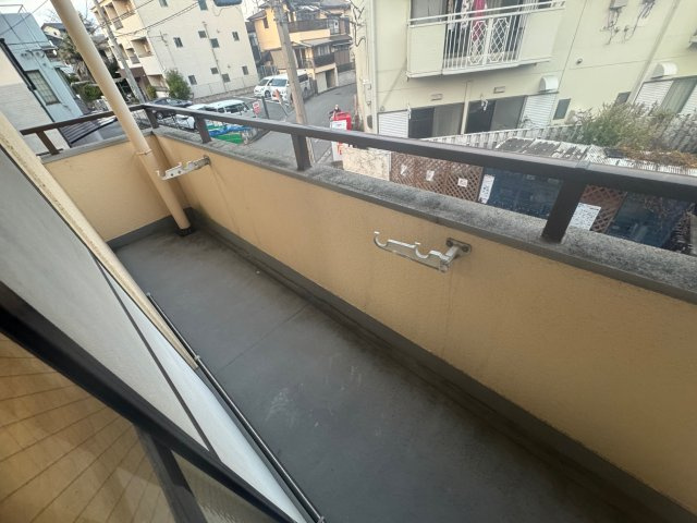 青葉丘コーポⅡのバルコニー