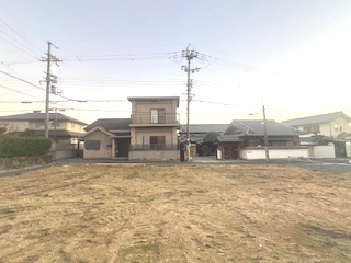 交野市私部５丁目土地の展望