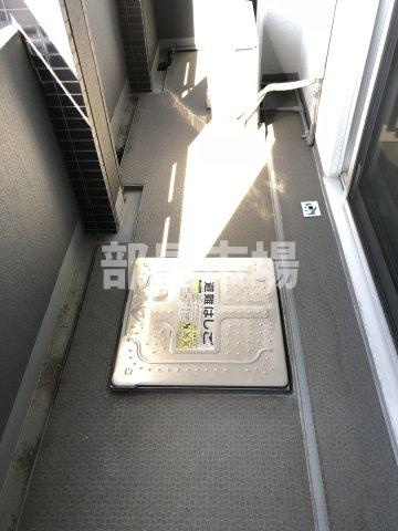 プレールドゥーク東京イースト4リバーサイドのバルコニー