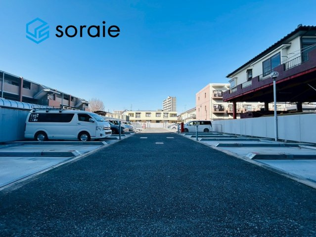 キャッスルメジェール川越デュオステージの駐車場|令和8年1月15日撮影。