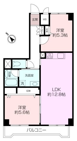 【生まれ変わった室内】日榮ハイム富岡の画像