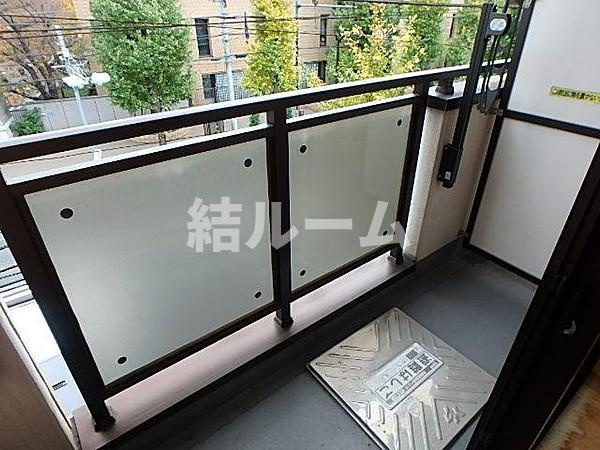 北区滝野川６丁目の賃貸マンションのバルコニー