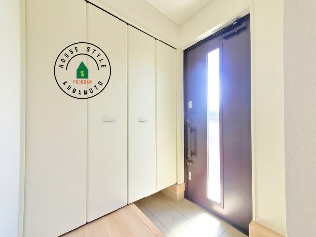 宇土市栗崎町第1₋3棟(2号棟)の内観：施工例|二重ロックでしっかり防犯対策ができます。