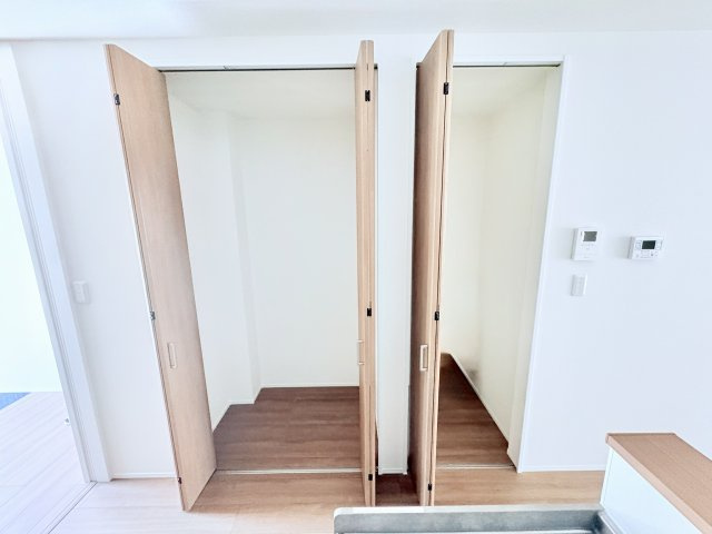 売新築戸建　中央区半田山６丁目の収納|パントリーや日用品のストック場に。生活感を隠せる『隠す収納』