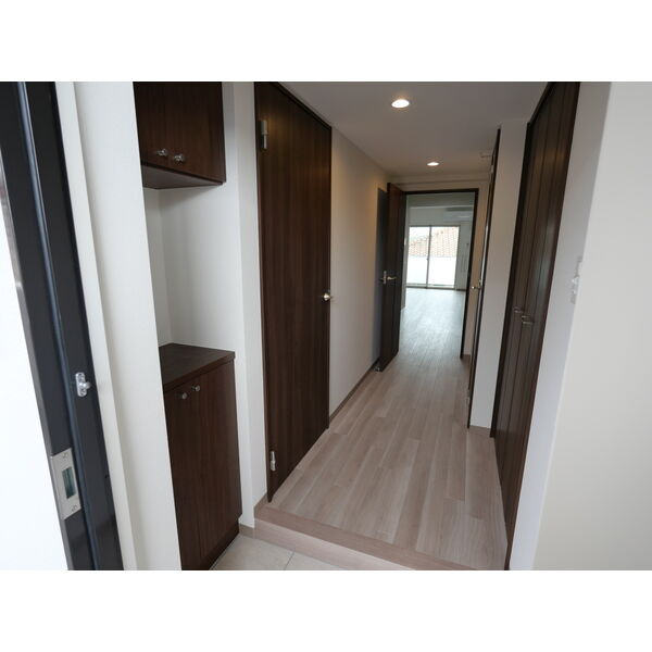 シェルメール住吉本町の玄関