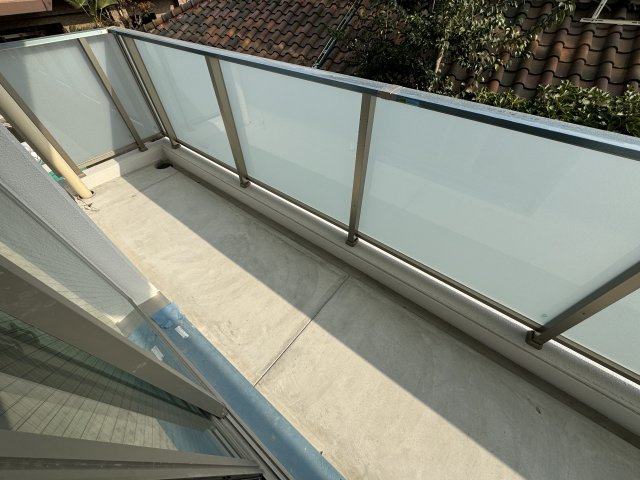 シェルメール住吉本町のバルコニー