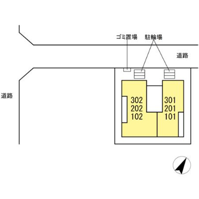 【区画図】 | ドムスクレスト南林間