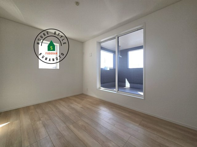 宇土市栗崎町第1₋3棟(3号棟)の内観：施工例|主寝室です。