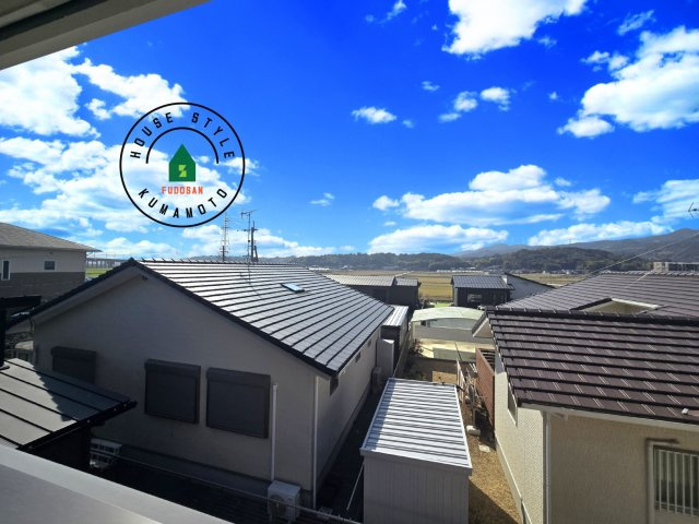 宇土市栗崎町第1₋3棟(3号棟)の展望|眺望や窓からの景色が良いと、家で過ごす時間も快適です。