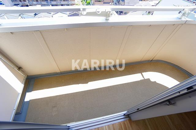 ブリランテ都島のバルコニー