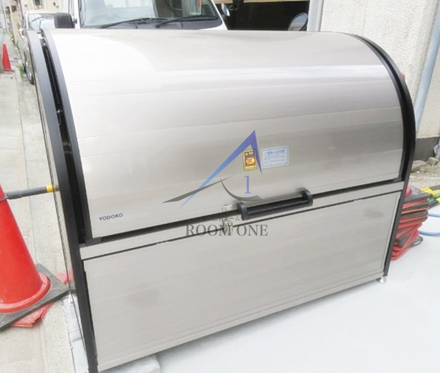 双風館のその他共用部分|敷地内ごみ置き場です。