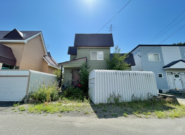 花川南1条5丁目土地の外観|約５９．８９坪の整形地。建築条件無し、解体更地渡しです。
