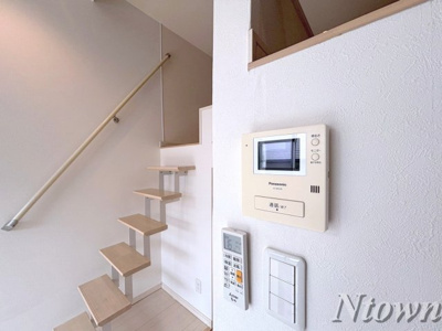 【セキュリティ】 | K Flat | モニター付きインターホンです