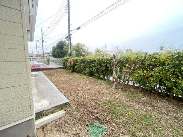東金売戸建ての庭