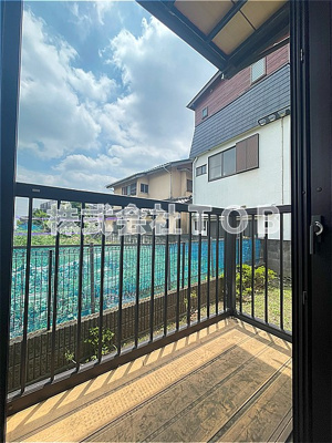 【バルコニー】 | ガーネットハイツ | ※クリーニング中の撮影※