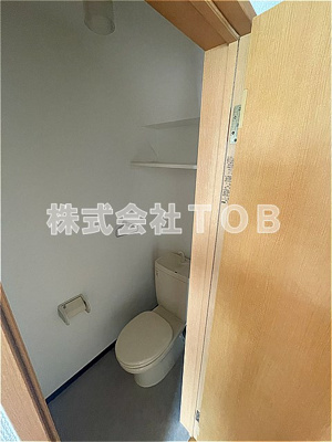 【トイレ】 | ガーネットハイツ | ※クリーニング中の撮影※