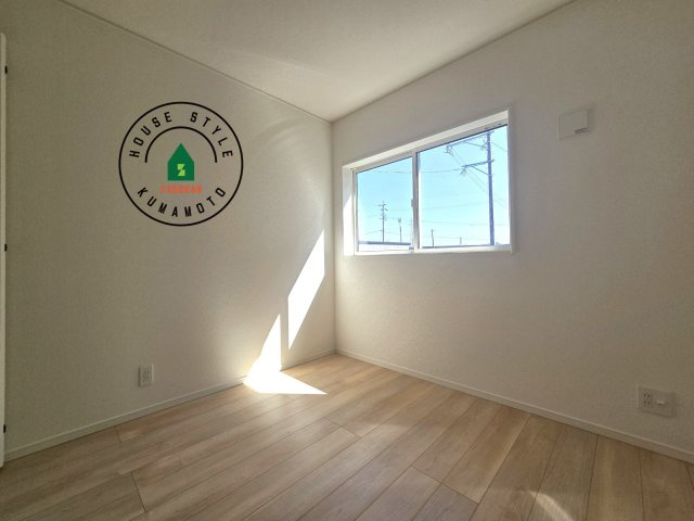 宇土市栗崎町第1₋3棟(1号棟)の内観：施工例|各部屋収納を備えており過ごしやすいお家です！