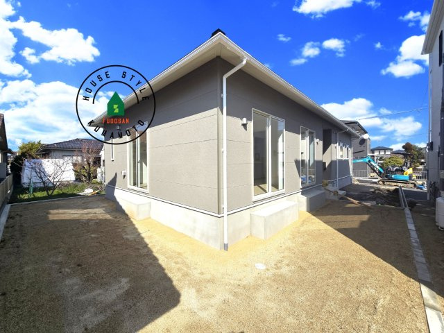 宇土市栗崎町第1₋3棟(1号棟)の外観|デザイン性のある外観です。