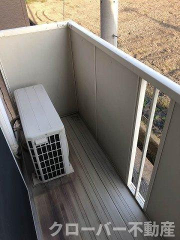 セントポーリア　くすみ　Ｂのバルコニー