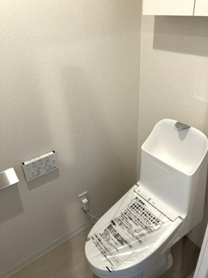 【トイレ】 | グリーンヴィラ琴似A棟 | 温水ウォシュレット便座も新品交換済み♪