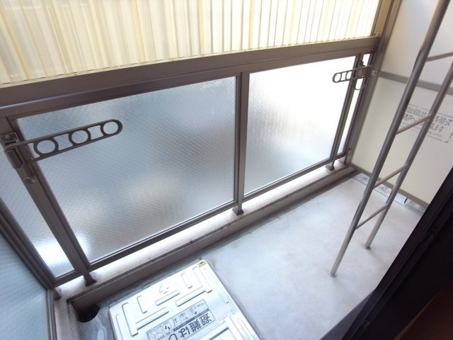 ラディウス森南のバルコニー