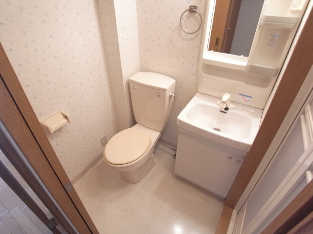 ラディウス森南の洗面所