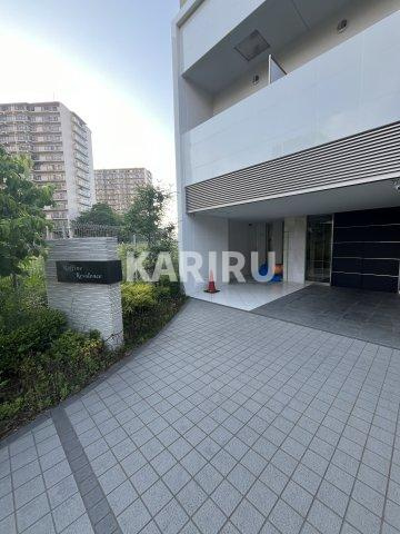 ラフィーネレジデンスのエントランス