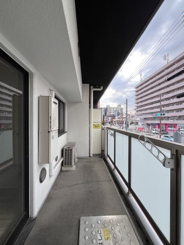 シスイル遠里小野のバルコニー