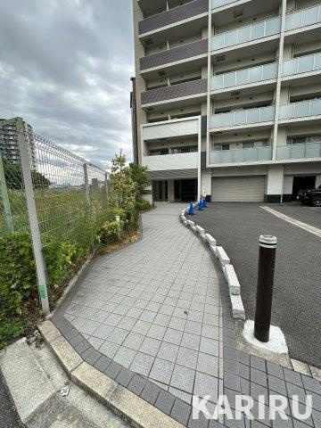 ラフィーネレジデンスのエントランス