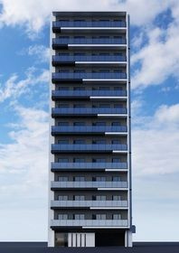 シーズンフラッツ浅草言問通りの外観|パース