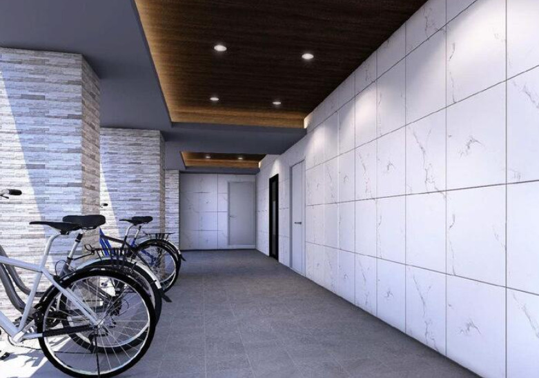 スカイ ラ トゥール蔵前のエントランス