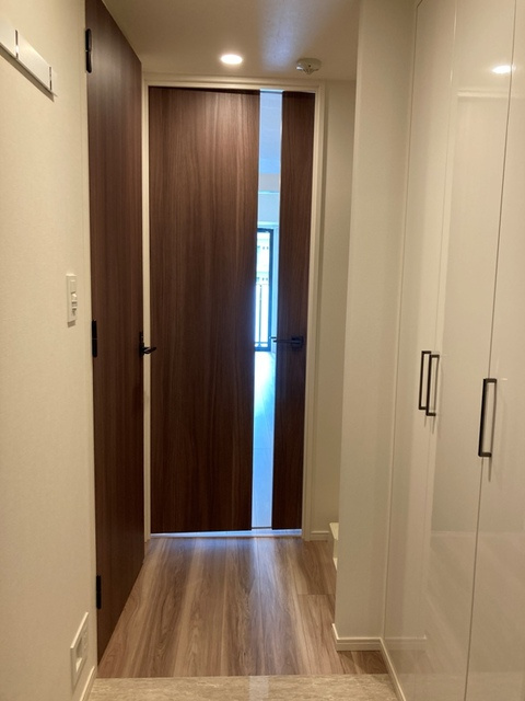 パークアクシス門前仲町テラスの玄関|※写真は同タイプ住戸です。