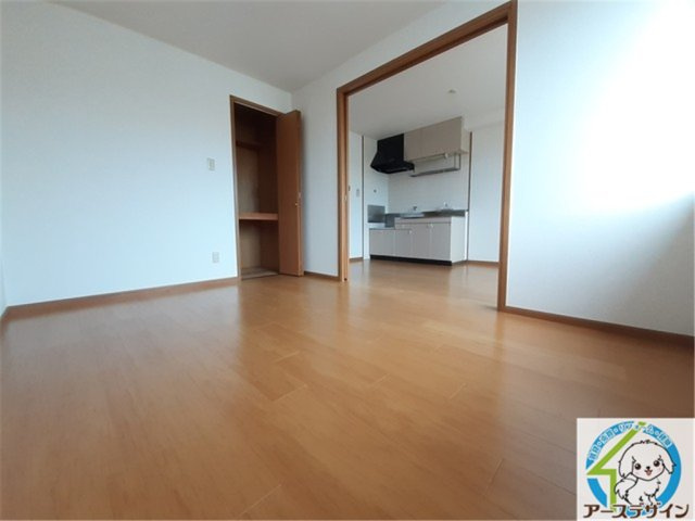 ドミールMTの居間・リビング|パース写真