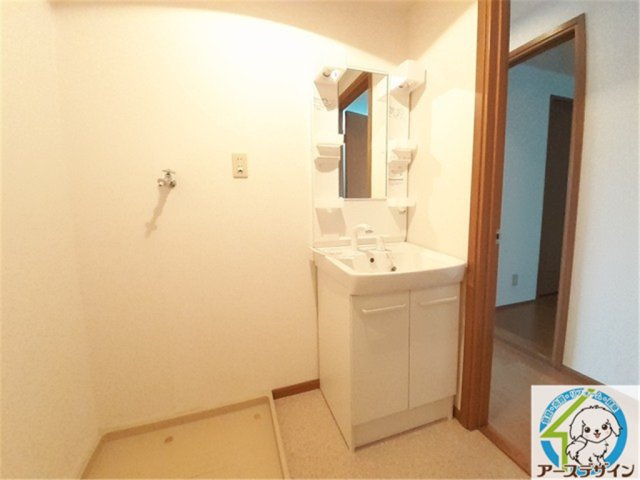 ドミールMTの洗面所|パース写真