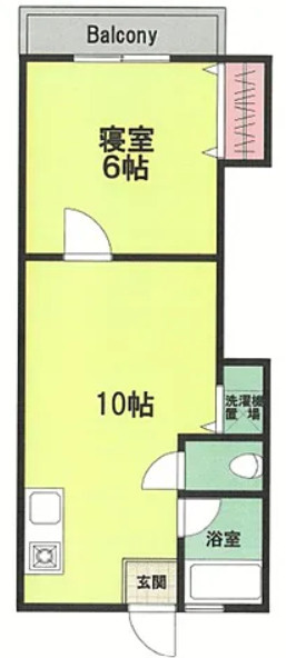 石井マンションの間取り