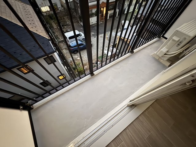 石井マンションのバルコニー