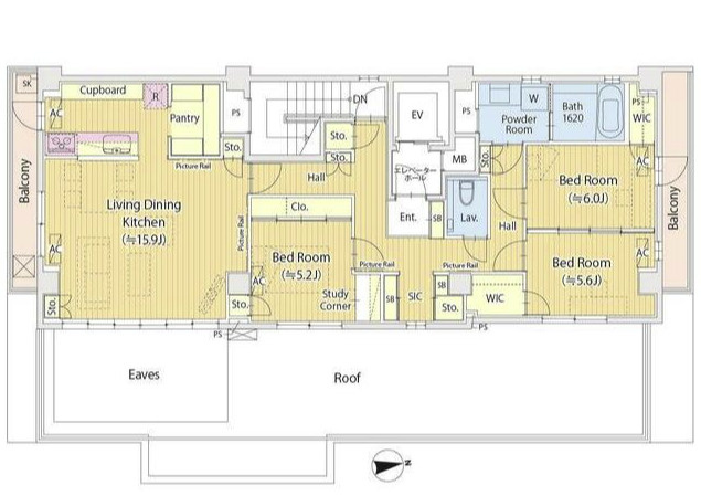 Cort 初台の間取り