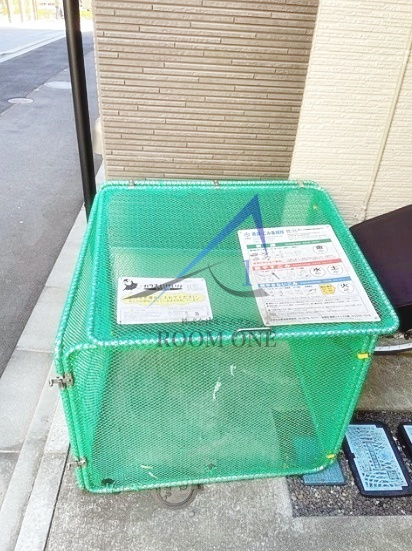 アプリシエイト本駒込のその他共用部分|敷地内ゴミ置き場です。