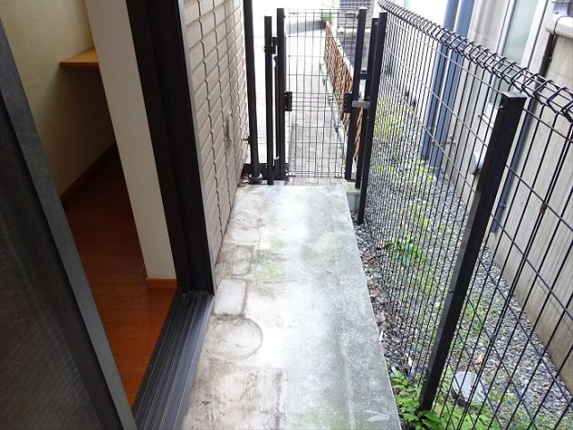 シプレ永福のバルコニー