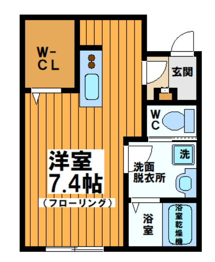 シプレ永福の間取り