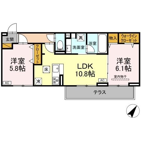 プラヴールの間取り