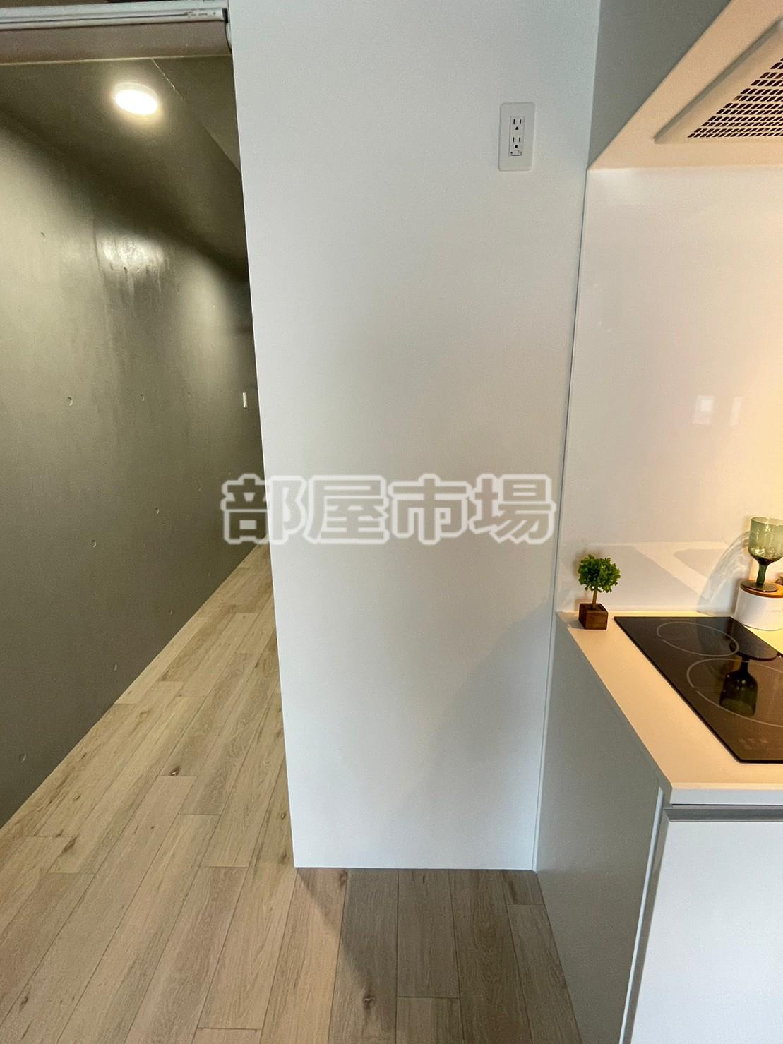 Bloom Tower Oshiageのキッチン|冷蔵庫置場