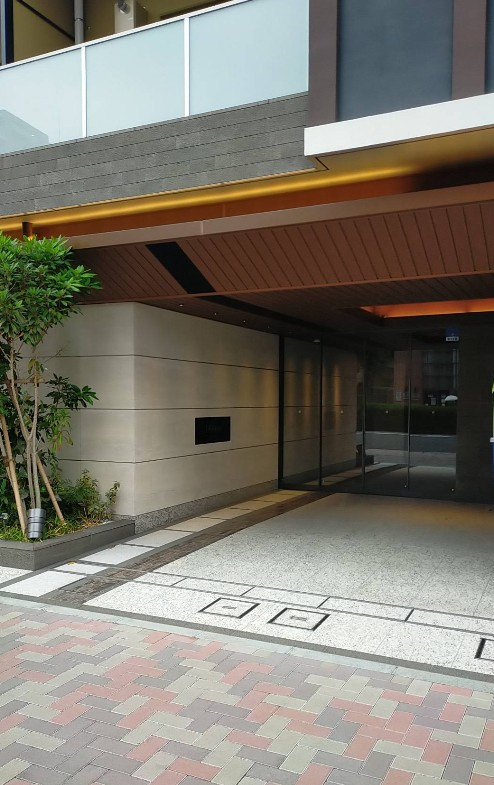 ディームス蔵前Residenceのエントランス