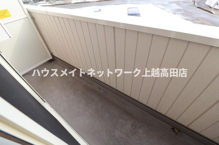 ルミナーレのバルコニー|バルコニー（参考同型205号室室内写真）