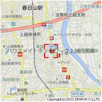 ルミナーレの地図|位置図