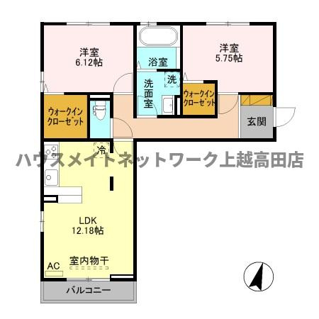 ルミナーレの間取り|間取図