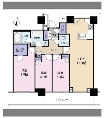 ★仲介手数料無料★リエトコート武蔵小杉 THE CLASSY TOWER（最上階・天井高2.9メートル　リノベーション済み）